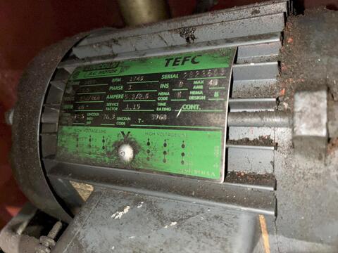 6000 lb. Hansford Davis #1020, Die Handler, 1.5 HP, 43" X 24" platen, - Image 10