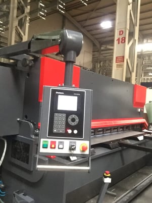 1/4"-3/4" RMT C-SMART Series, hydraulic swing beam shears, 12 models, 10' 2" or 12' 2" max L, 14" throat, 20 - Image 4