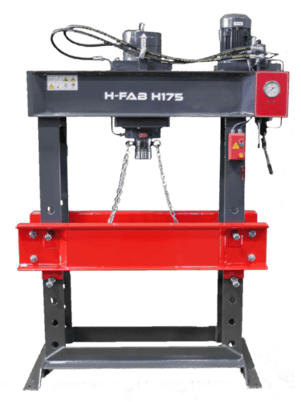 65-550 Ton, H-FAB H Series, hydraulic workshop press, 11 models, custom up to 330 Ton, vert/horiz/inclined - Image 1