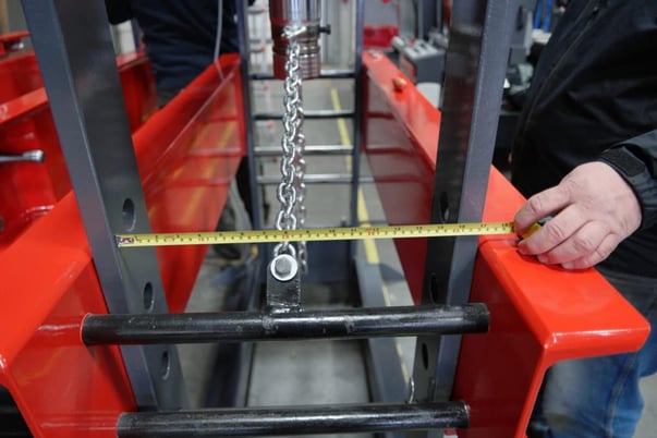 65-550 Ton, H-FAB H Series, hydraulic workshop press, 11 models, custom up to 330 Ton, vert/horiz/inclined - Image 2