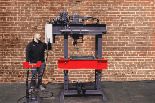 65-550 Ton, H-FAB H Series, hydraulic workshop press, 11 models, custom up to 330 Ton, vert/horiz/inclined - Image 8