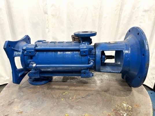 158 GPM @ 1016' TDH, KSB Pump #MTC-V-50/6D-041-10-63, Multi-Stage Centrifugal Pump, Never Used, 2" Outlet - Image 2