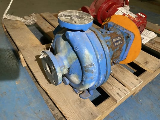 Goulds #3196, Stainless Steel Pump, 1.5" x 3"-6" Size - Image 1