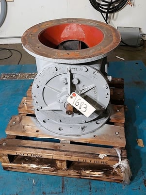 14" Hardy Pro-Air, Rotary Air Lock, Carbon Steel, 14" diameter Inlet/Outlet - Image 1