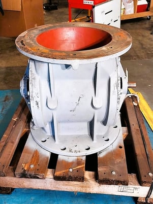 14" Hardy Pro-Air, Rotary Air Lock, Carbon Steel, 14" diameter Inlet/Outlet - Image 3