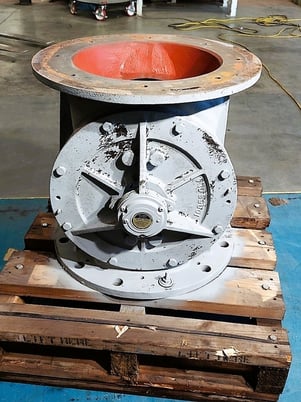 14" Hardy Pro-Air, Rotary Air Lock, Carbon Steel, 14" diameter Inlet/Outlet - Image 4
