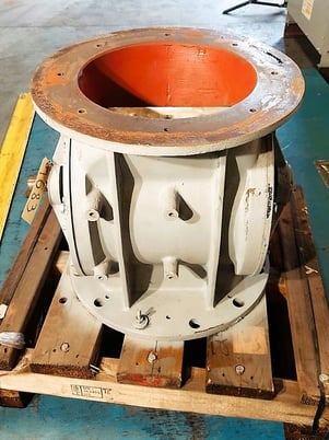 14" Hardy Pro-Air, Rotary Air Lock, Carbon Steel, 14" diameter Inlet/Outlet - Image 5