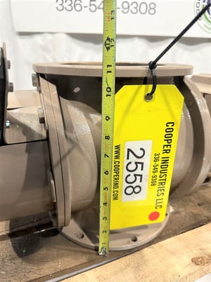 7" Rotary Airlock w/Drive, Carbon Steel, 7" Inlet/Outlet, 11" H Inlet to Outlet, 0.55 kW, 230/400 V - Image 7