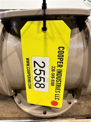 7" Rotary Airlock w/Drive, Carbon Steel, 7" Inlet/Outlet, 11" H Inlet to Outlet, 0.55 kW, 230/400 V - Image 10