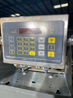 200 lb. Fairbanks-Morse, Manual Check Weigh Scale w/Table, 17" x 22" Scale Platform - Image 4