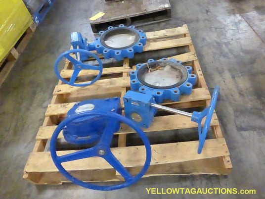 10" Pratt & Whitney Industrial, Butterfly Valves, 2 Qty., w/(1) Manual Butterfly Valve Operator For These - Image 2