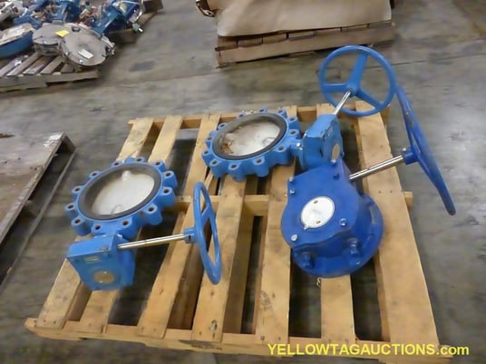 10" Pratt & Whitney Industrial, Butterfly Valves, 2 Qty., w/(1) Manual Butterfly Valve Operator For These - Image 3