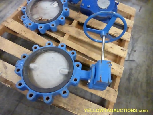 10" Pratt & Whitney Industrial, Butterfly Valves, 2 Qty., w/(1) Manual Butterfly Valve Operator For These - Image 4