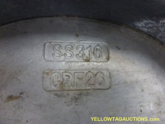 10" Pratt & Whitney Industrial, Butterfly Valves, 2 Qty., w/(1) Manual Butterfly Valve Operator For These - Image 10