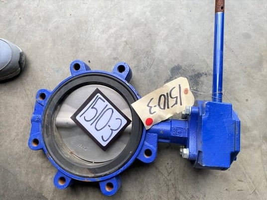 8" Keystone Series, Butterfly Valve, Never Used - Image 2