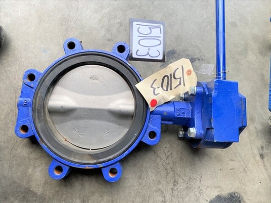 8" Keystone Series, Butterfly Valve, Never Used - Image 3