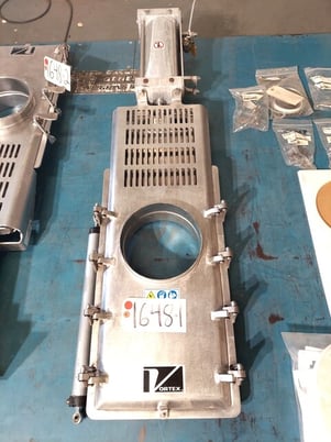 8" Vortex, Positioning Knife Gate Valves & Parts, Never Used - Image 2