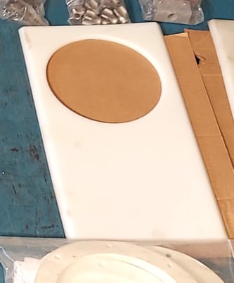 8" Vortex, Positioning Knife Gate Valves & Parts, Never Used - Image 4