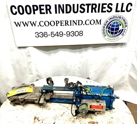 6" DeZurik, Pneumatic Knife Gate, Stainless Steel, Air Cylinder Actuated, 150 psi CWP - Image 1