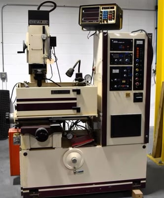 Chevalier #ED-252, sinker Electrical Discharge Machine, 23.6" x11.8" tbl., 2-Axis digital read out, 1992 - Image 1