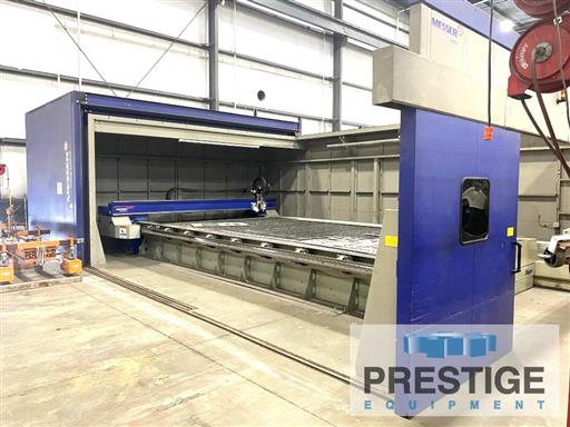 Messer #Metalmaster-Xcel, 4000 watt fiber laser, 10' x 20' slagger table, YLS-4000 fiber laser, Global Plus - Image 1