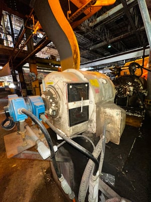 100 HP 1150/1440 RPM General Electric, Frame 1236Y, 550 VA, 230 Excit. Volts, Compound Winding (2 Available) - Image 2