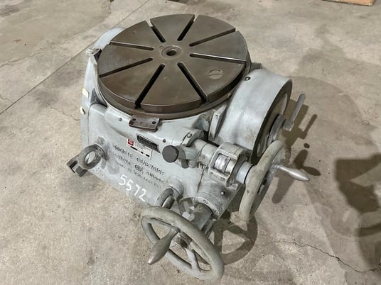 18" Sip #PI-450, tilting rotary table, 180 teeth on the platen - Image 1