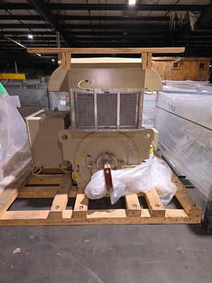 500 HP 3600 RPM General Electric, Frame 5808/9/10S, weather protected enclosure type 2, Renk sleeve, VFD - Image 3