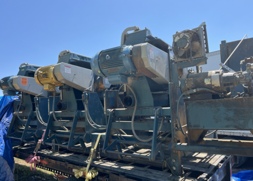 Brewer, 3-head Resaw, with spare re-crowned band wheels - Image 5