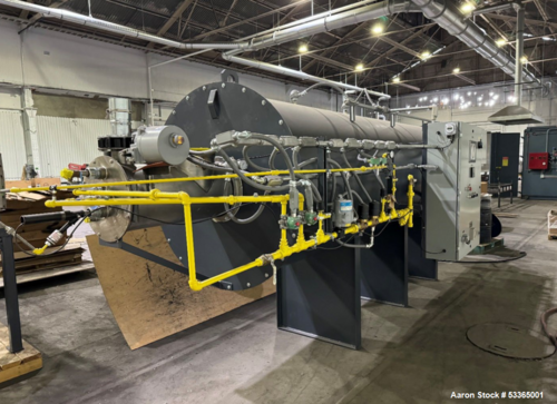 Griffith Consulting Thermal Oxidizer, horizontal system, 1500 SCFM, 2.5MM BTU/hr, 1450&deg;F, 2023 - Image 1