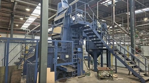 Wheelabrator Schlick #MB300G, shot blast machine - Image 5