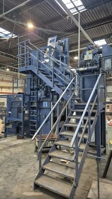 Wheelabrator Schlick #MB300G, shot blast machine - Image 6