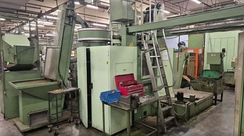 Riello #Boss, vibratory bowl fed dual side rotary transfer machi, 8 heads, 1350 PPH - Image 2