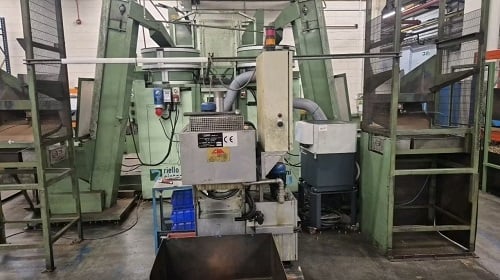 Riello #Boss, vibratory bowl fed dual side rotary transfer machi, 8 heads, 1350 PPH - Image 4