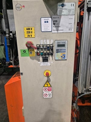 Hydromec, hydrauoic 30 ton semi-automatic stripping press - Image 6