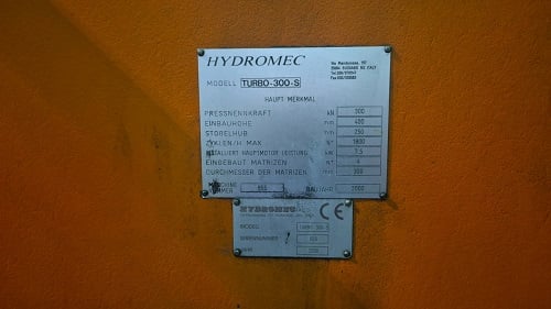 Hydromec, hydrauoic 30 ton semi-automatic stripping press - Image 7