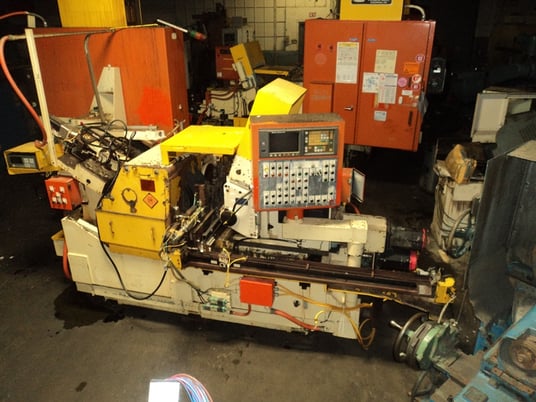 Gold Crown #GC-200, centerless grinder, 4.5" diameter work capacity, 24" diameter & 14" diameter wheels - Image 1