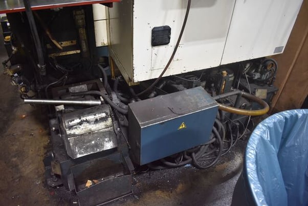 Mitsubishi #GP-370, cylindrical angle head grinder, 20" diameter x 3" width x 8" bore wheel, 2246 RPM - Image 8