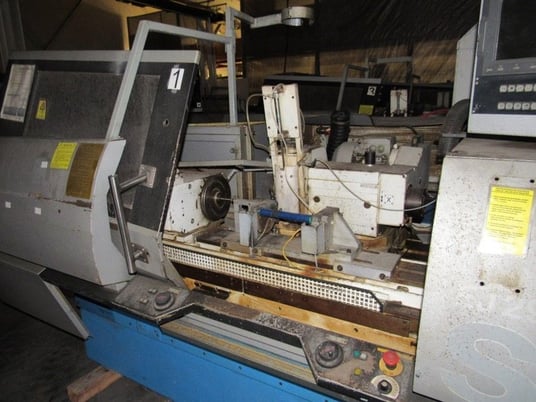 11.4" x 31" Junker #EJ29-Silver, CNC universal grinder, 11"-16" diameter x 2" width grinding wheel, 6" H of - Image 2