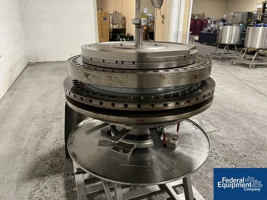 Fette #3090I, Tablet Press Turret, 49 Station, keyed upper & lower guides, D-tooled (5 available) - Image 5