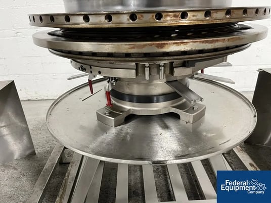 Fette #3090I, Tablet Press Turret, 49 Station, keyed upper & lower guides, D-tooled (5 available) - Image 8