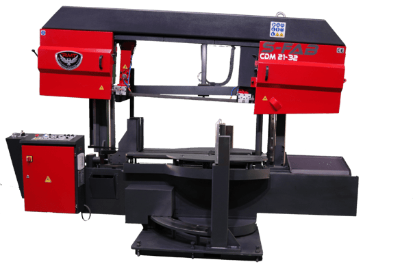 21.3" x 32.3" or 23.6" x 39.8" RMT S-FAB #CDM-21-32 / #CDM-26-39, semi automatic horizontal bandsaw, column - Image 1