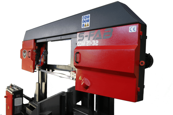 21.3" x 32.3" or 23.6" x 39.8" RMT S-FAB #CDM-21-32 / #CDM-26-39, semi automatic horizontal bandsaw, column - Image 3
