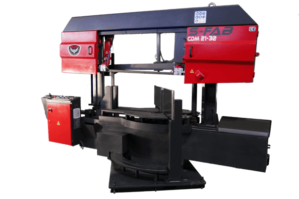 21.3" x 32.3" or 23.6" x 39.8" RMT S-FAB #CDM-21-32 / #CDM-26-39, semi automatic horizontal bandsaw, column - Image 4