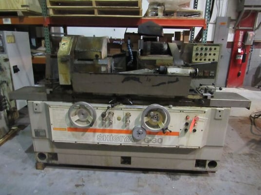 16" x 24" Shigiya #GU-308-60A, universal cylindrical grinder, 14" x 1" x 6" wheel, 3.7 kW, 1998 - Image 1