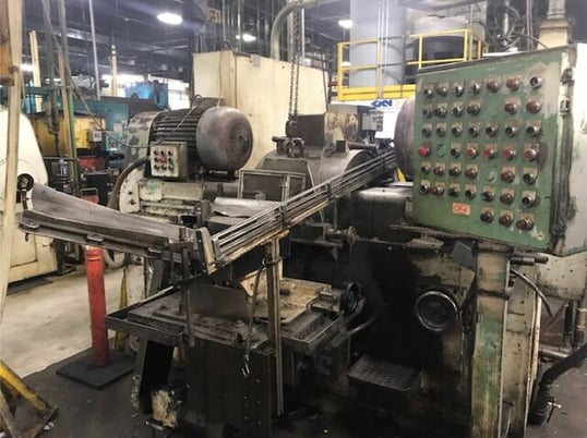 Gardner #2HD30-30, double opposed thru-feed disc grinder, 30" diameter wheels, (2) 75 HP, 220/440 V, 1965 - Image 6