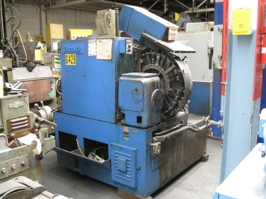 Gardner #1H20-23, horizontal single disc grinder, 23" diameter wheel, 28" rotary Carrier, 10 HP, 1760 RPM - Image 1