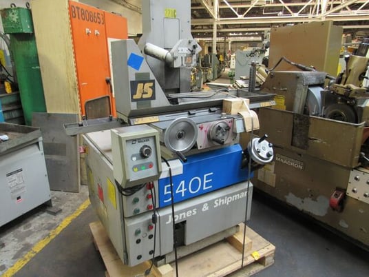 6" x 18" Jones & Shipman #540E, surface grinder, 8" x 0.5" x 1.25" grinding wheel, 6" x 18" chuck, 2 HP, 1998 - Image 4