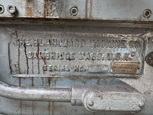 Blanchard #11-20, rotary surface grinder, 20" diameter x 7" H Range, 20" chuck, 11" diameter x 5" deep x 1" - Image 3