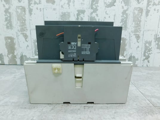ABB Non-Reversing Contactor #A260N5-30, 3 Pole, 270 Amps, NEMA Size 5, Used - Image 4